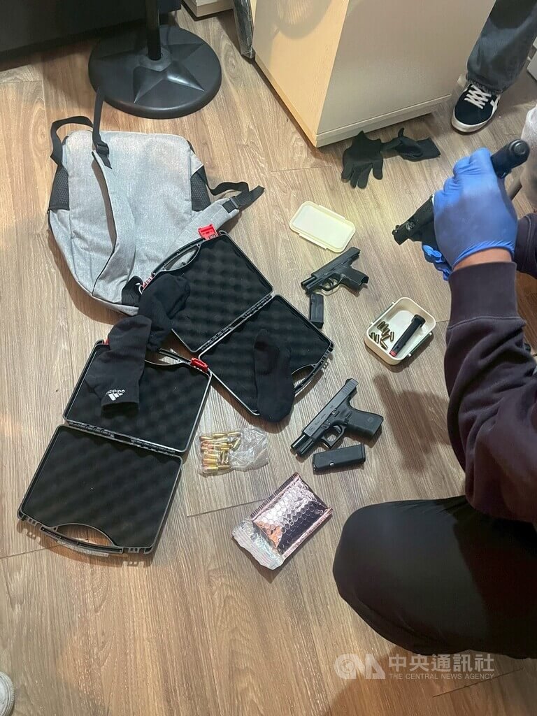 毒品分裝場暗藏北投溫泉區 海巡掃蕩查獲槍毒