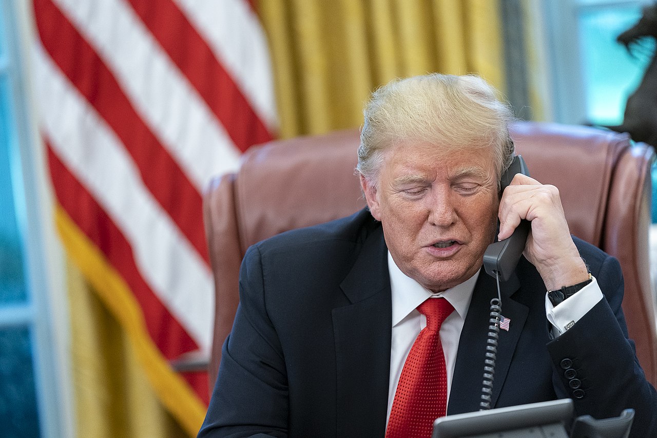  美國總統川普（Donald Trump）政府正式暫停一項總額高達 140 億美元的對台軍售案。(示意圖) 圖：取自維基百科　by The White House, Public Domain 