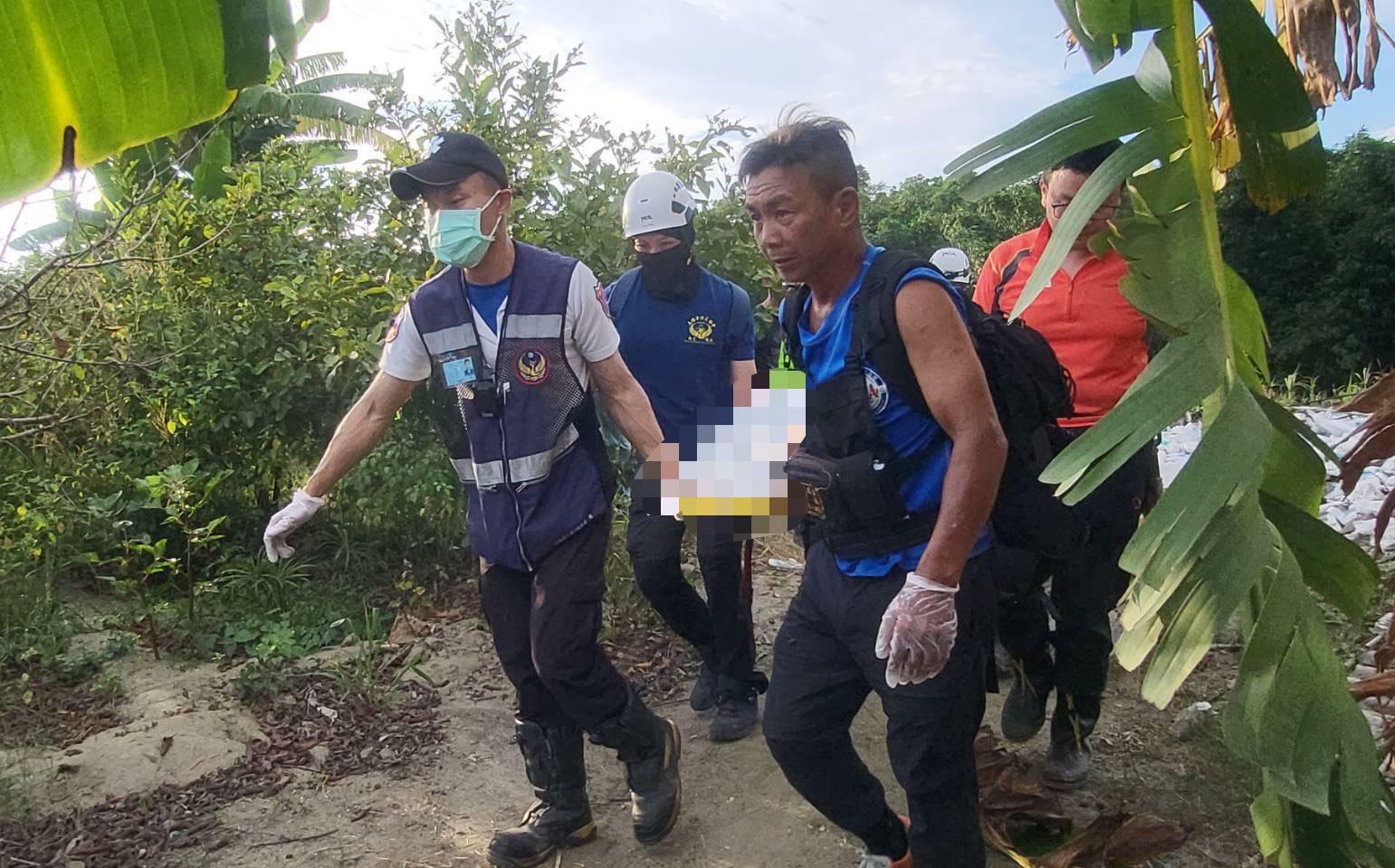 高雄警消民團「叢林穿越」地毯式搜救 婦人失蹤三日後尋獲已無生命跡象