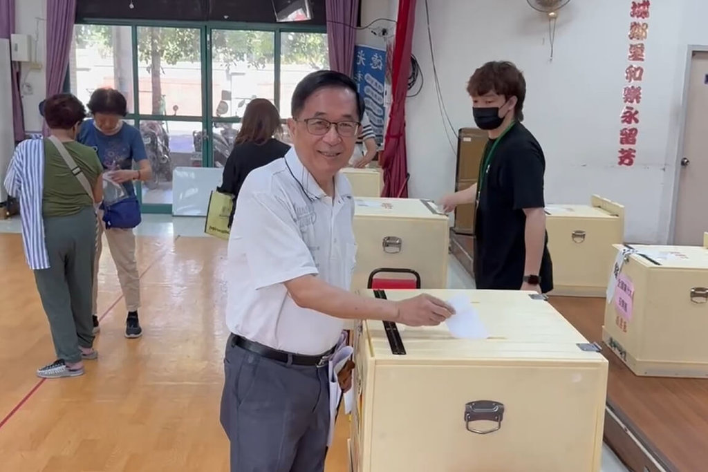 民進黨黨職改選 陳水扁首度台南投票