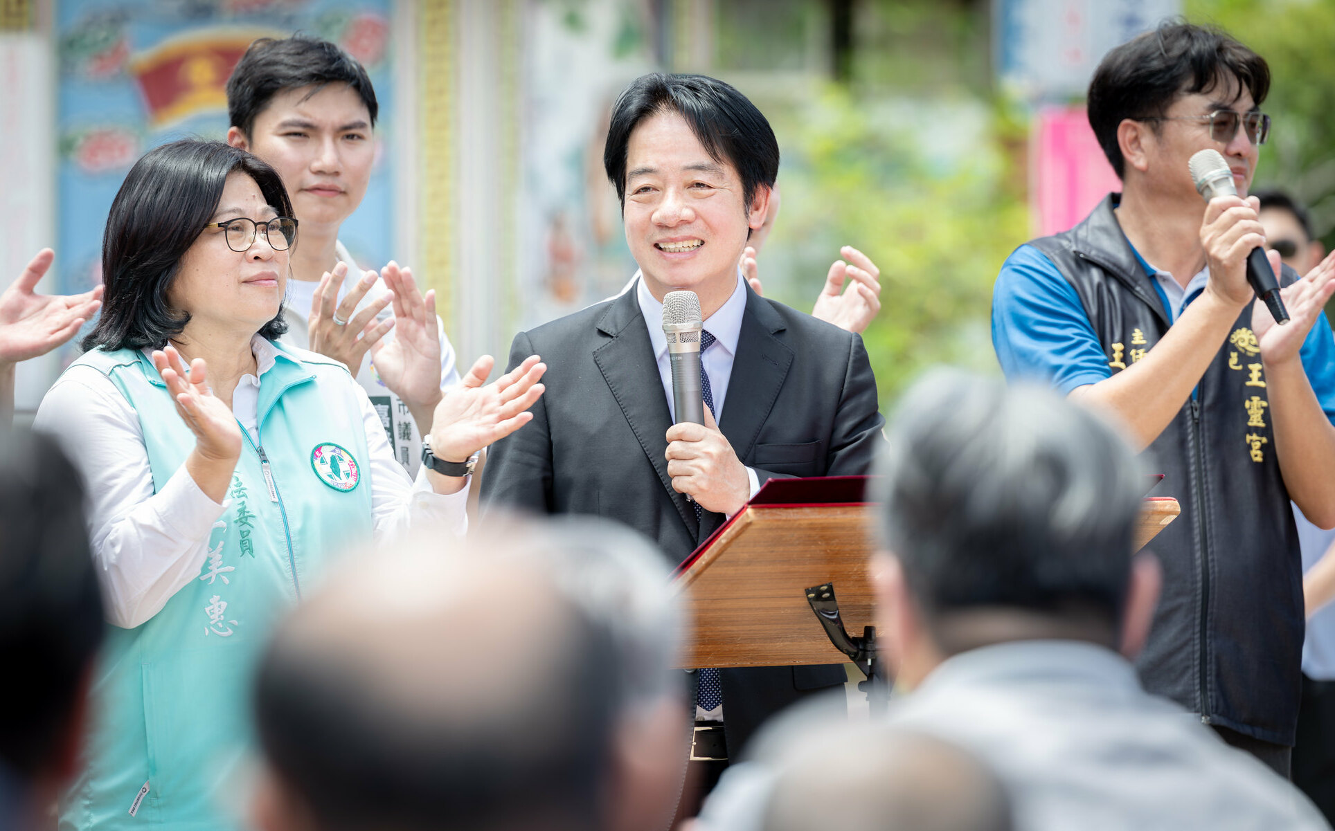 賴總統嘉義喊「家庭主婦」月領5千元 府新聞稿改為國民年金給付