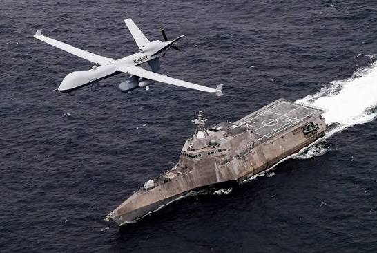  伊朗防空部隊聲稱已擊落兩架試圖定位其防空陣地的美國 MQ-9 死神無人機。 圖:翻攝自 X @MonitorX99800 