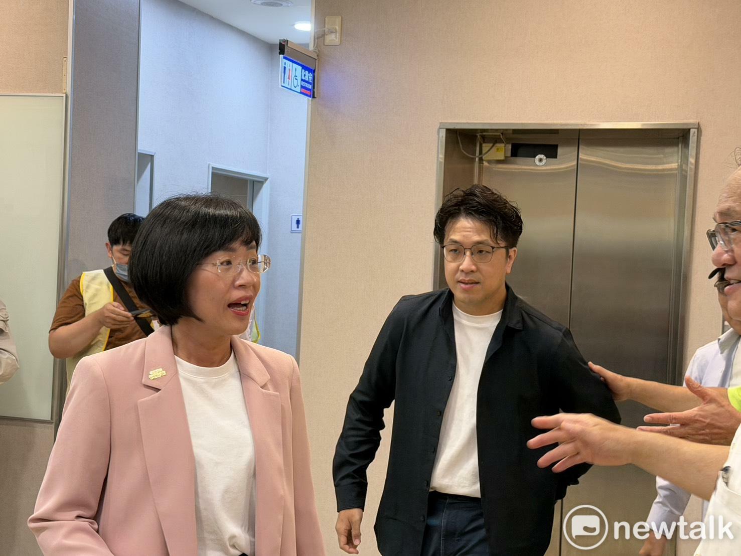 沈伯洋笑說，他都聽蘇巧慧的。 資料照：高逸帆／攝 