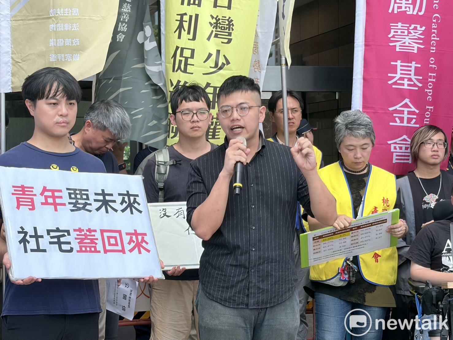  台灣青年永續發展協會理事長蔡文培。 圖：李宣萱/攝 