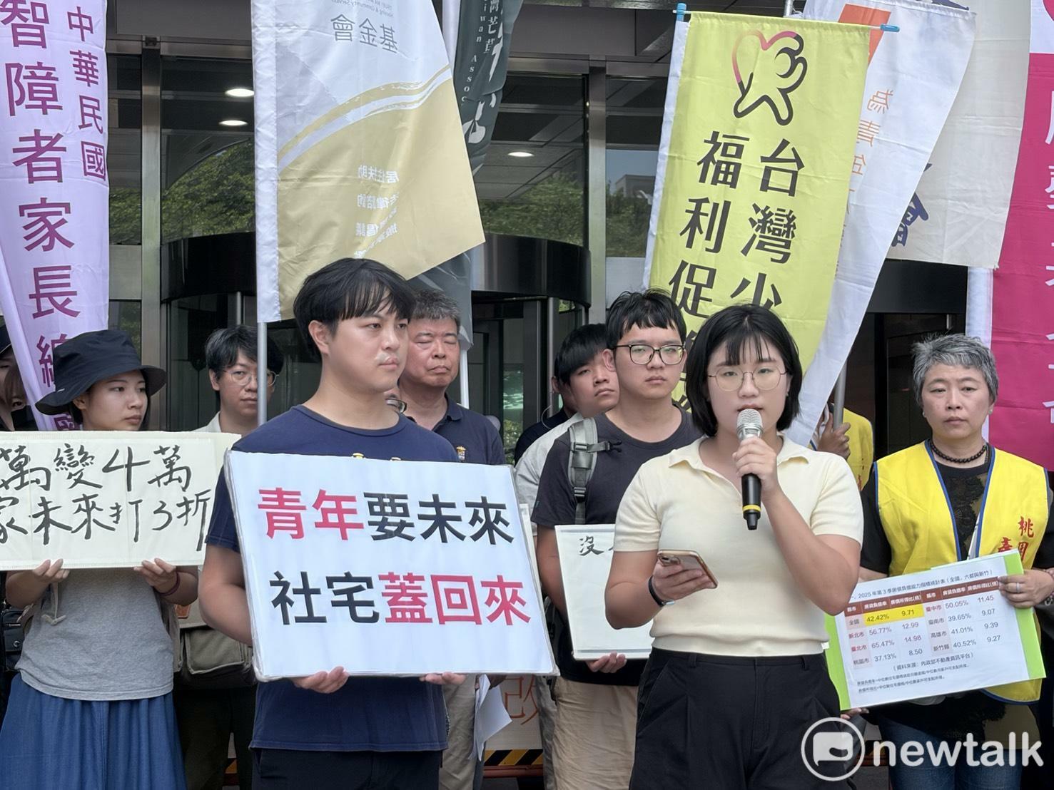  台灣青年思潮協會理事兼研究員麻筱祺。 圖：李宣萱/攝 