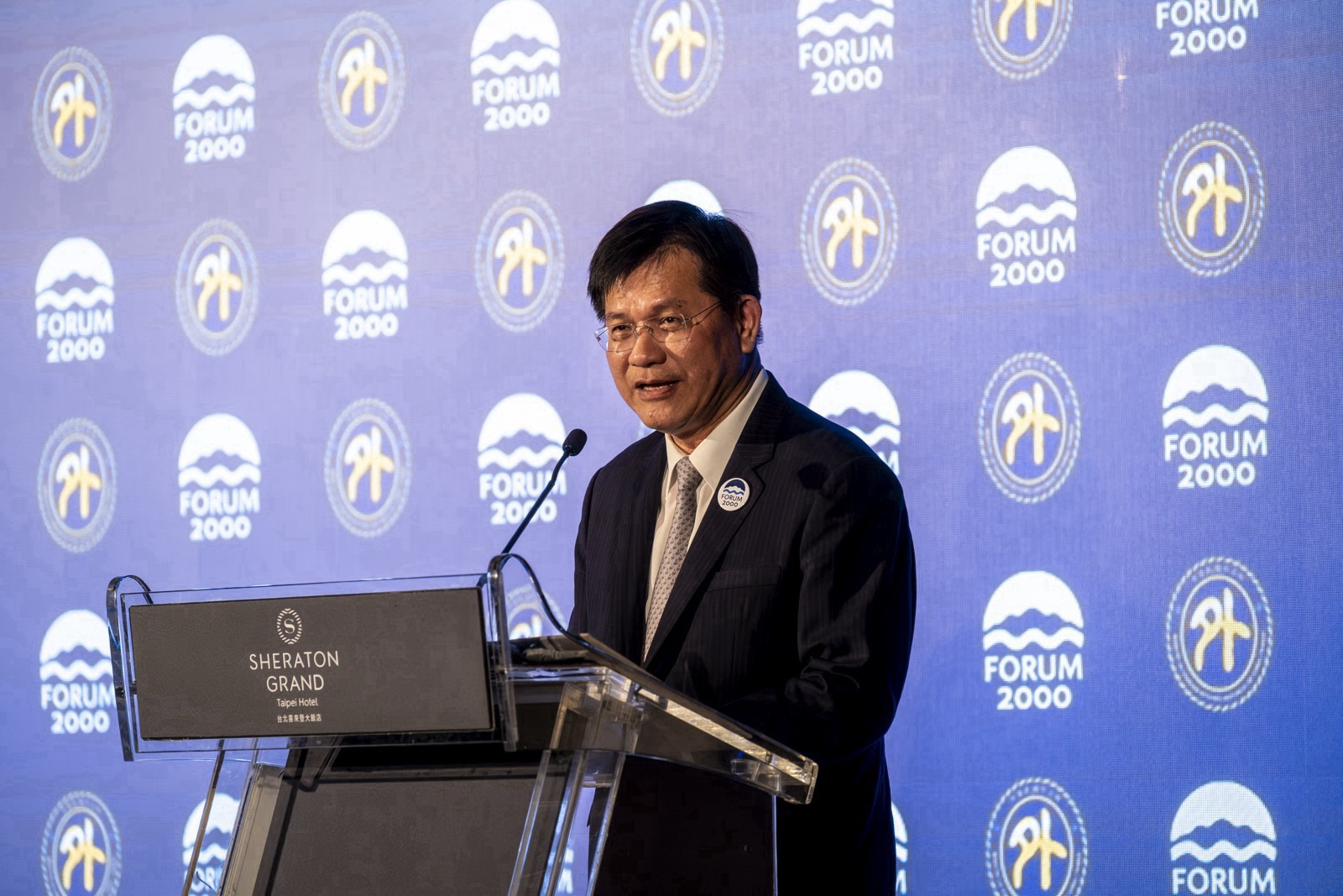 林佳龍強調，台灣是全球民主韌性與供應鏈安全不可或缺的關鍵力量。 圖：外交部提供 