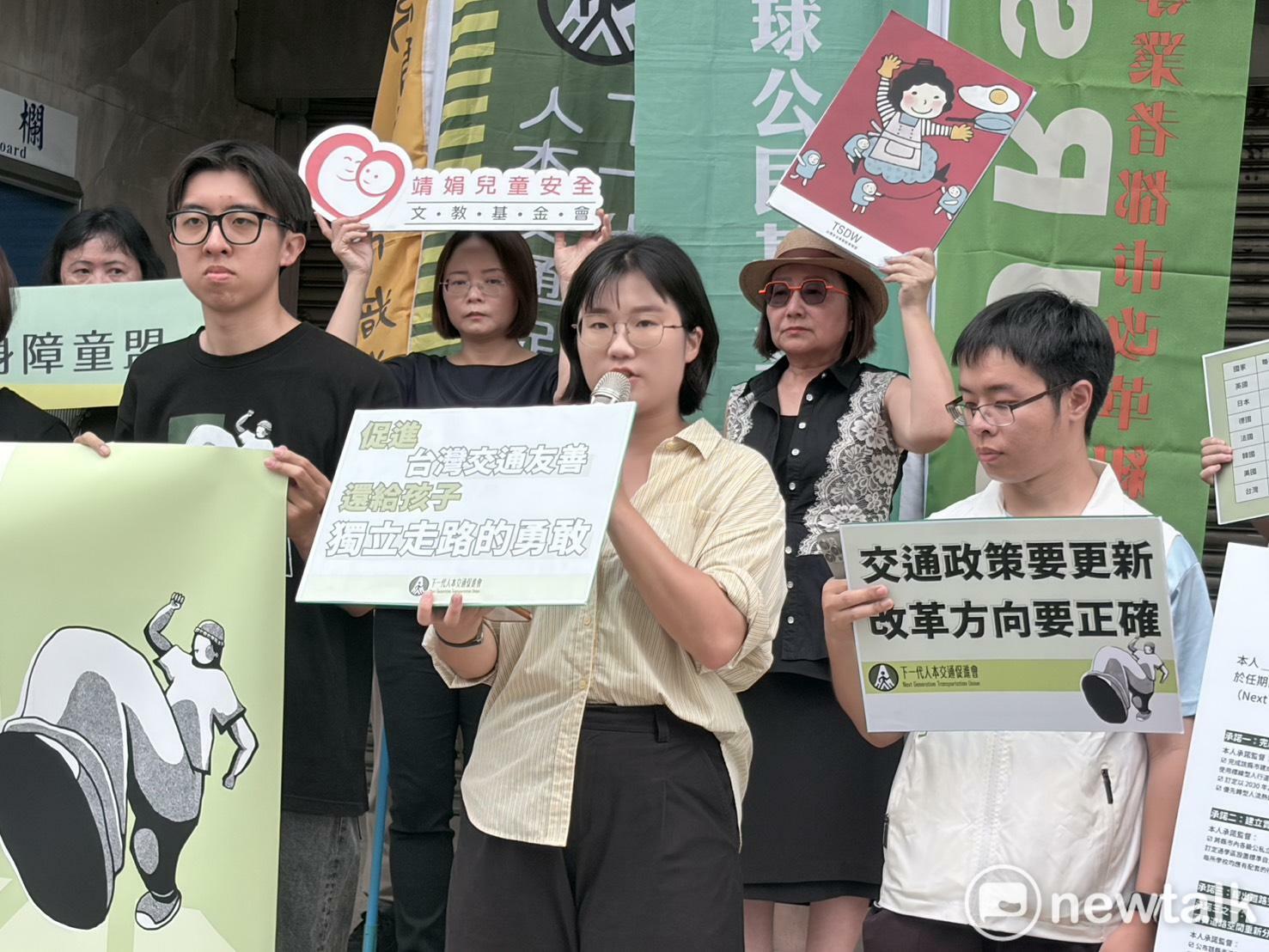  台灣青年思潮協會研究員麻筱祺。 圖:李宣萱/ 攝 