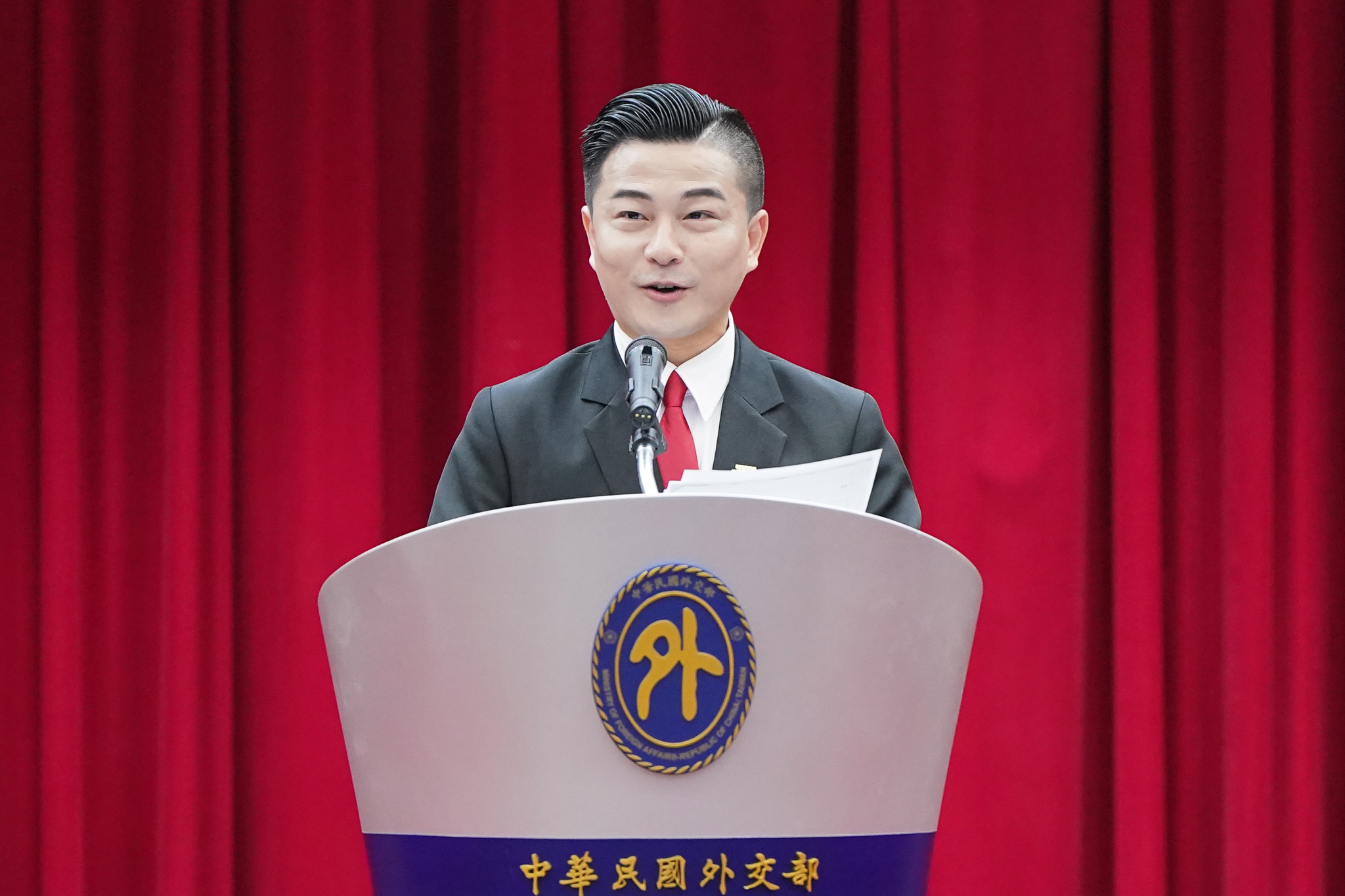  「臺灣國際青年大使協會」首任理事長潘俊仁 圖：外交部提供 