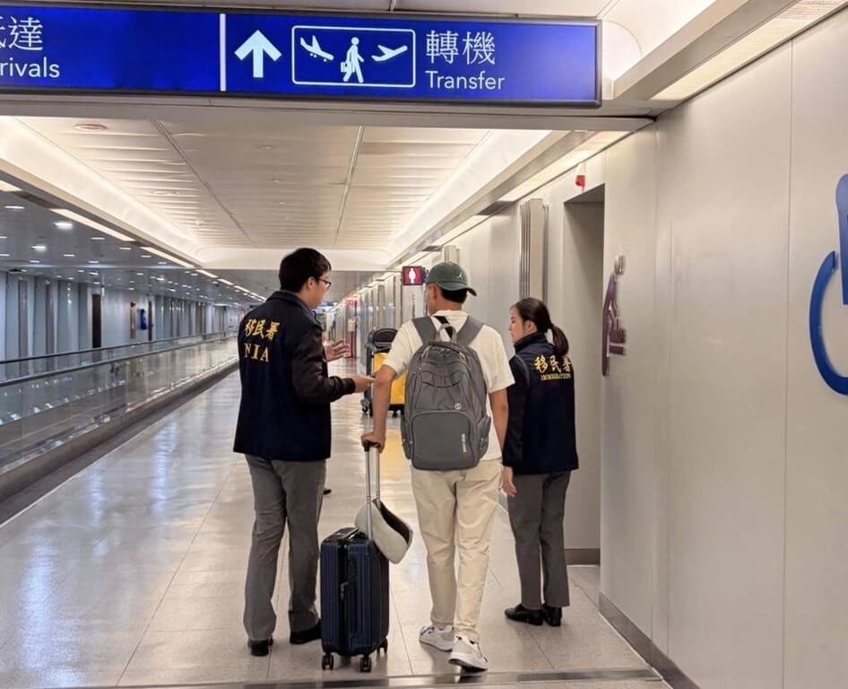 中東男持假護照欲偷渡歐洲 在台轉機遭逮遣返
