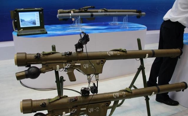  中國製 F-N6 ( 飛弩-6 ) 紅外線尋標肩射式防空飛彈（MANPADS）。 圖 : 翻攝自 每日頭條 