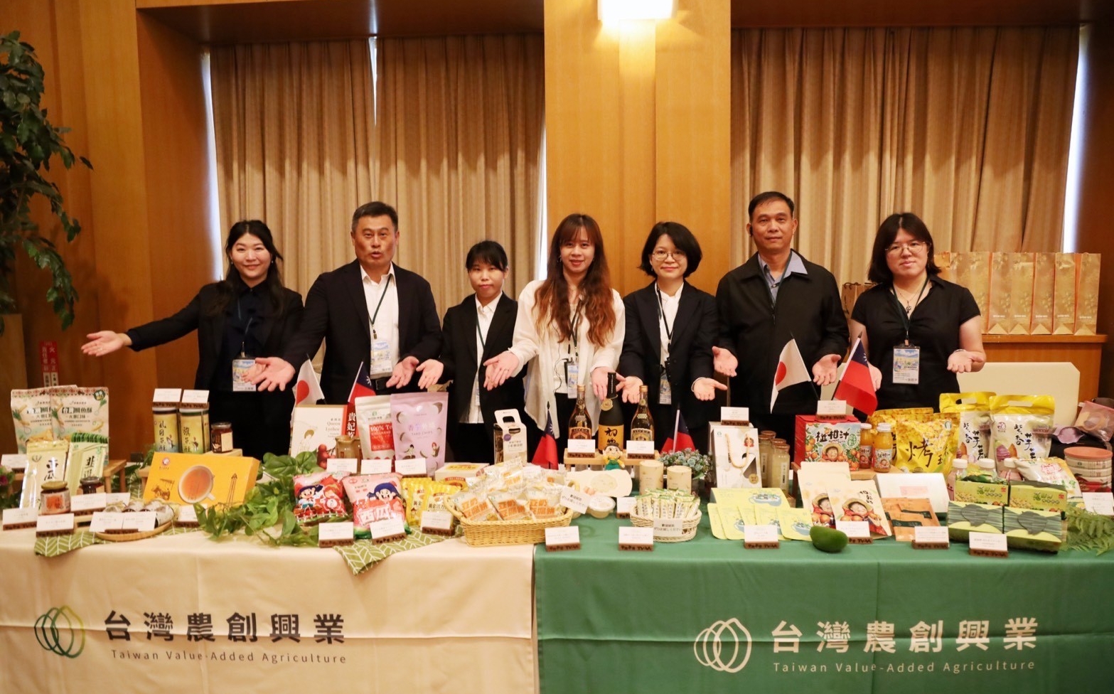 台灣農創率中彰農漁會赴日 啟動跨境觀光與商品實質合作