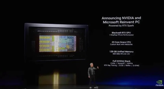  另外，該晶片也能利用 NVIDIA OpenShell 與 Windows 的安全隔離機制，加強對使用者隱私的保護，並改善過去 ARM 架構晶片在運行多人線上遊戲時的痛點。 圖：翻攝自 騰訊網 機器之心 