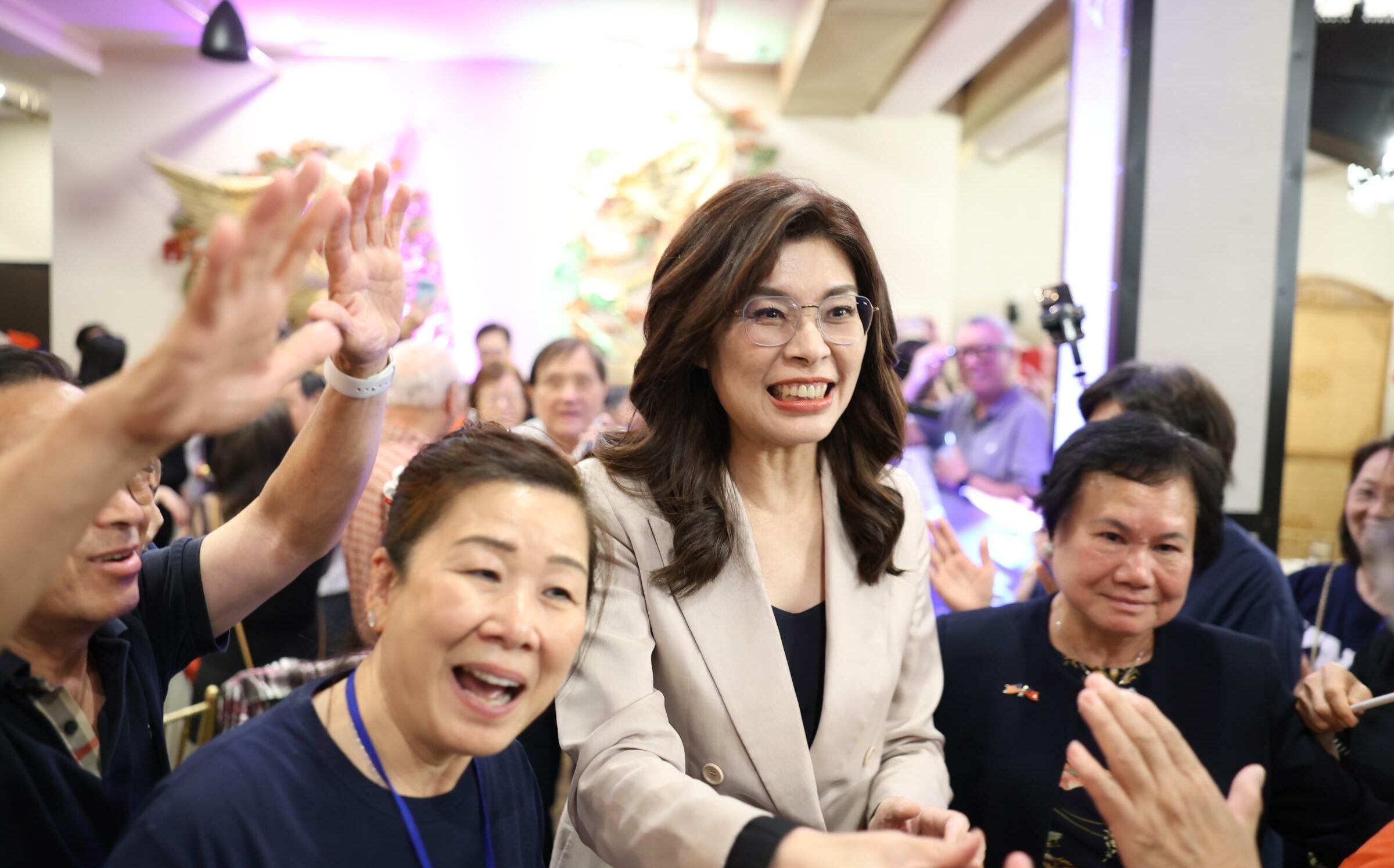 紐約見華僑 鄭麗文喊兩岸同屬「一中」、不會永久分裂
