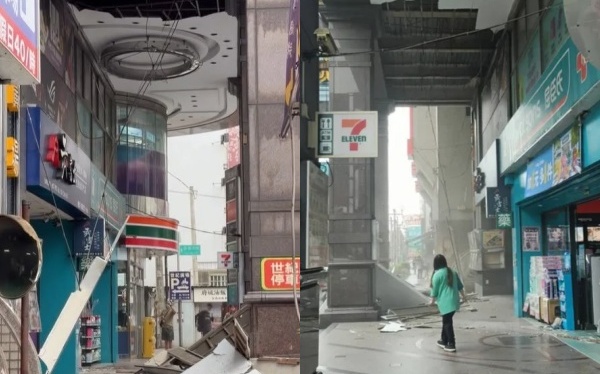 中壢世紀廣場天花板砸落!網驚:太可怕 桃園建管處出手了