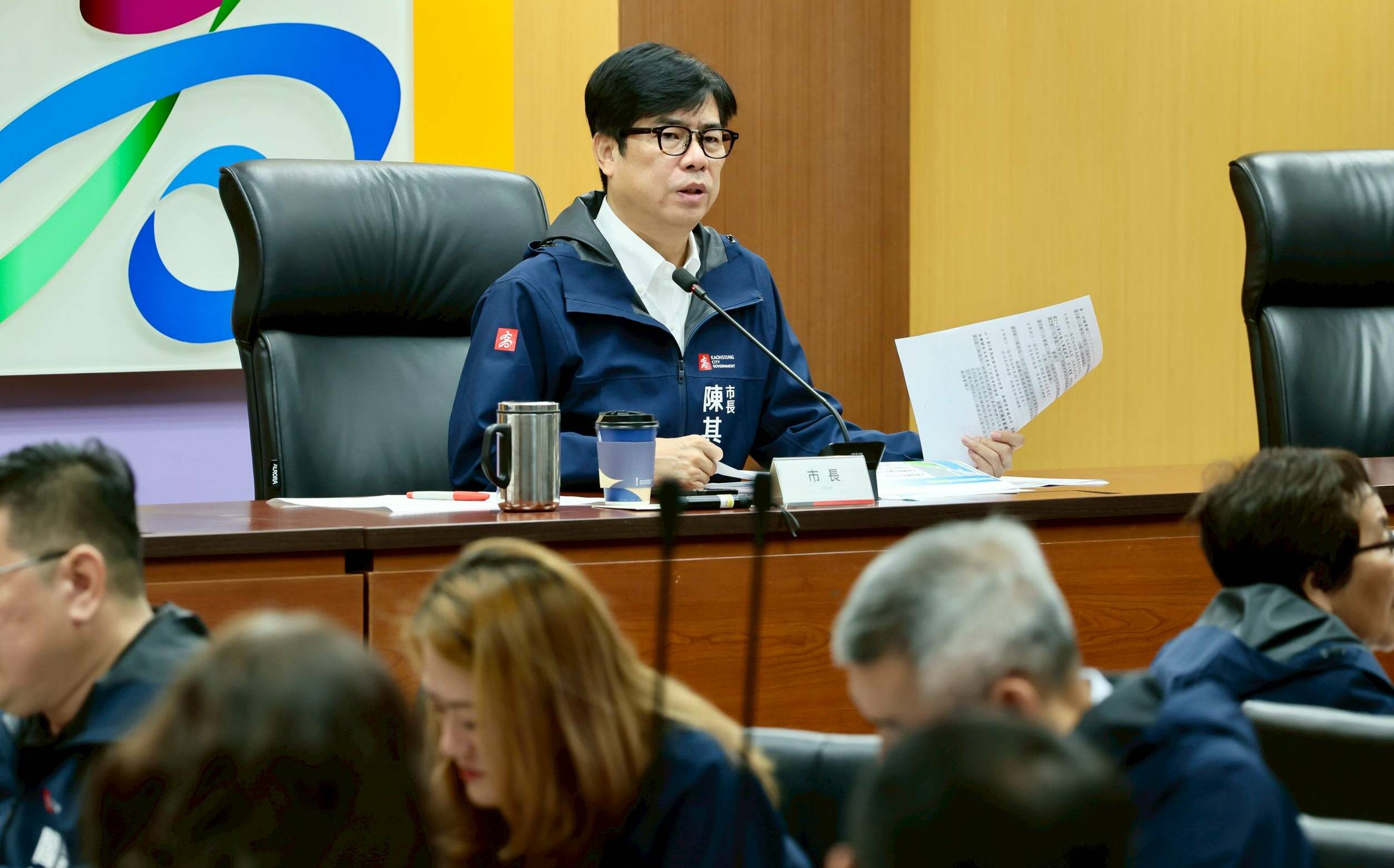 陳其邁市政會議關注防汛、密切監控水情 下週端節龍舟賽登場、精彩可期
