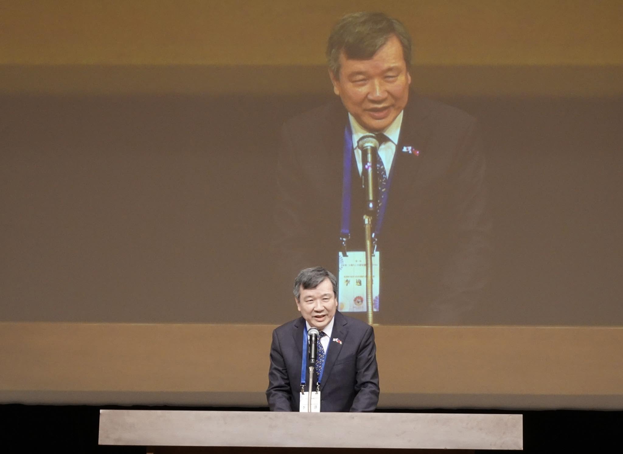  我駐日代表李逸洋受邀出席 圖：駐日代表處提供 
