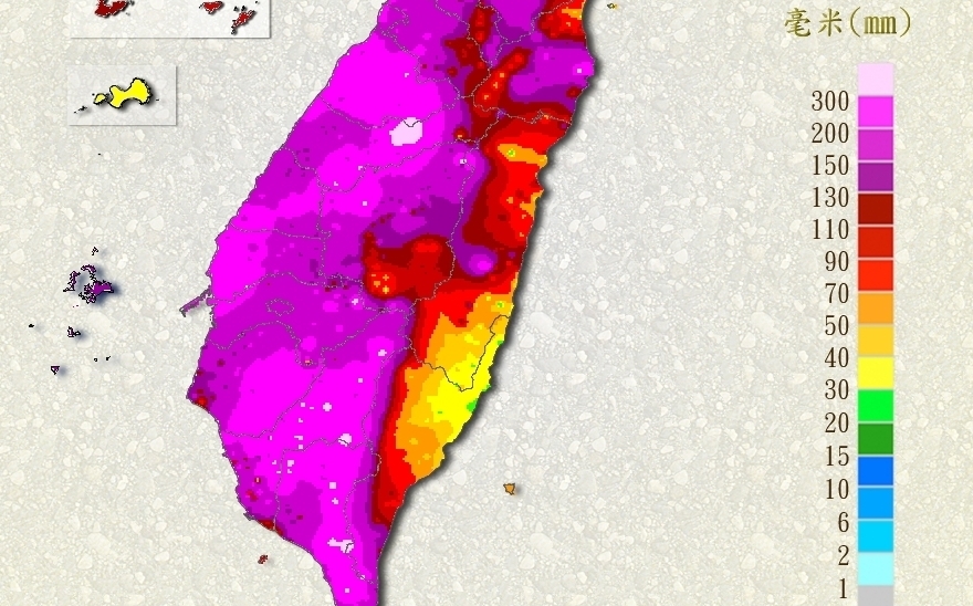西半部紫爆!11測站雨量破400毫米 梅雨鋒面北移降雨熱區一圖看