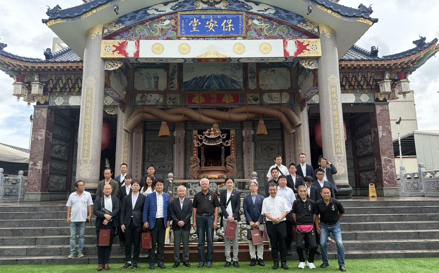 日本護國神社代表齊聚南台慰靈 保安堂主委:新政府已啟動海外官兵遺骨調查