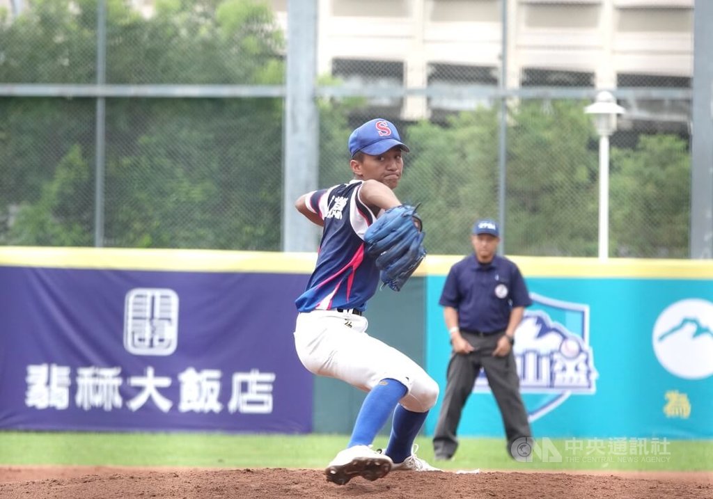 玉山盃張可晉高中第2場完封勝 轉速好展壓制力