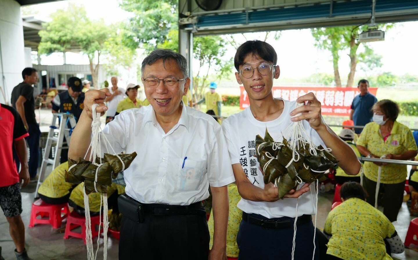 柯文哲粽子「不用包直接吃」惹議 網酸:監獄的都沒包看來挺懷念的...