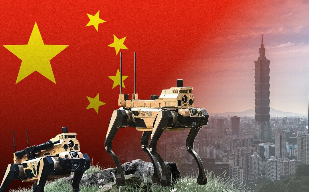 中共研發「機器狼」瞄準台海打頭陣 華府專家示警:台灣應建立多層次防禦反制