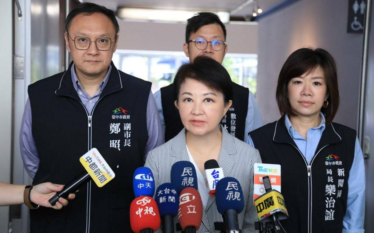 訪歐後上班首日 盧秀燕談海峽論壇 直批賴清德封殺台灣人民