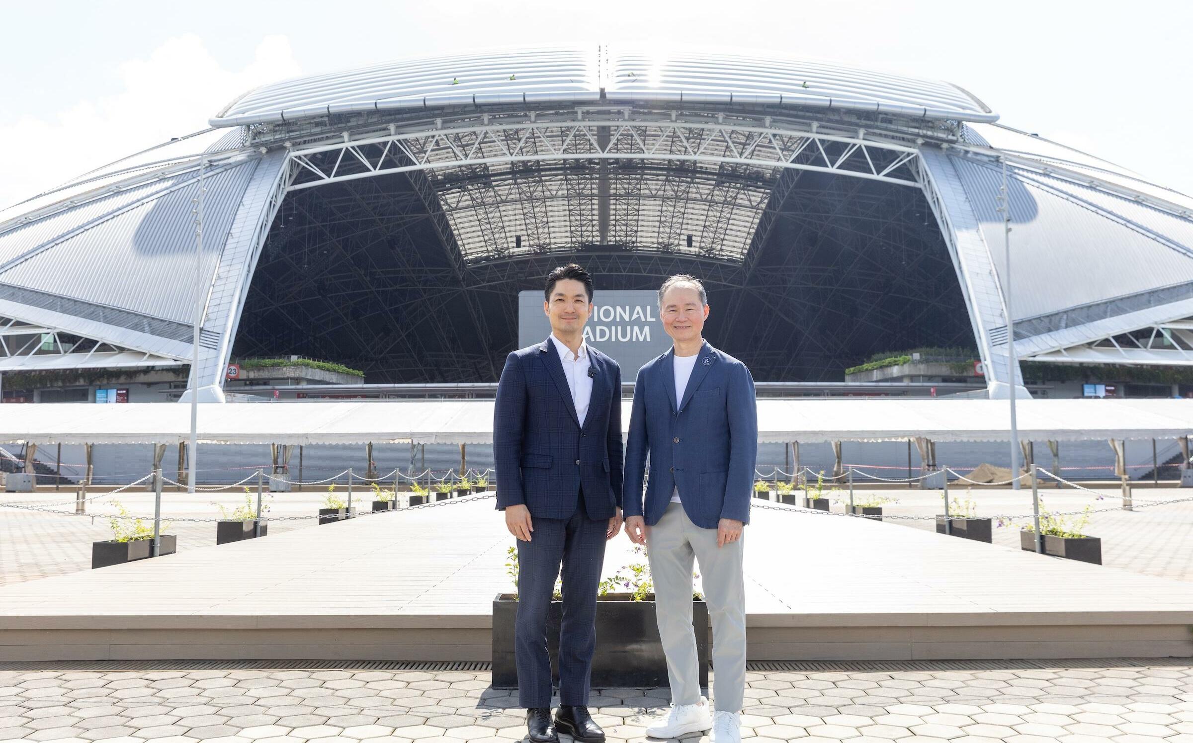 蔣萬安訪新加坡國家體育場 取經泰勒絲演唱會經濟