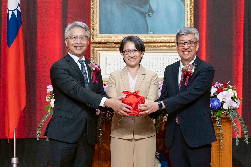  副總統出席「中央研究院第十三任卸任院長、新任院長交接典禮」 圖：總統府提供 