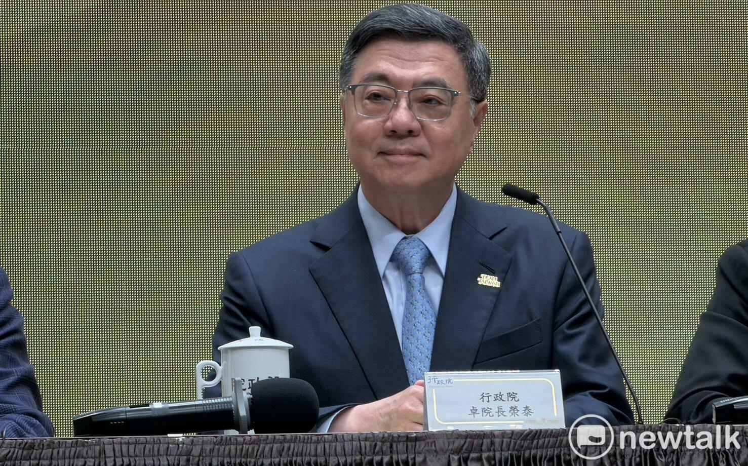 卓榮泰宣示打擊毒梟!政院推4道防線掃毒 「第五級保全」協助學校緝毒