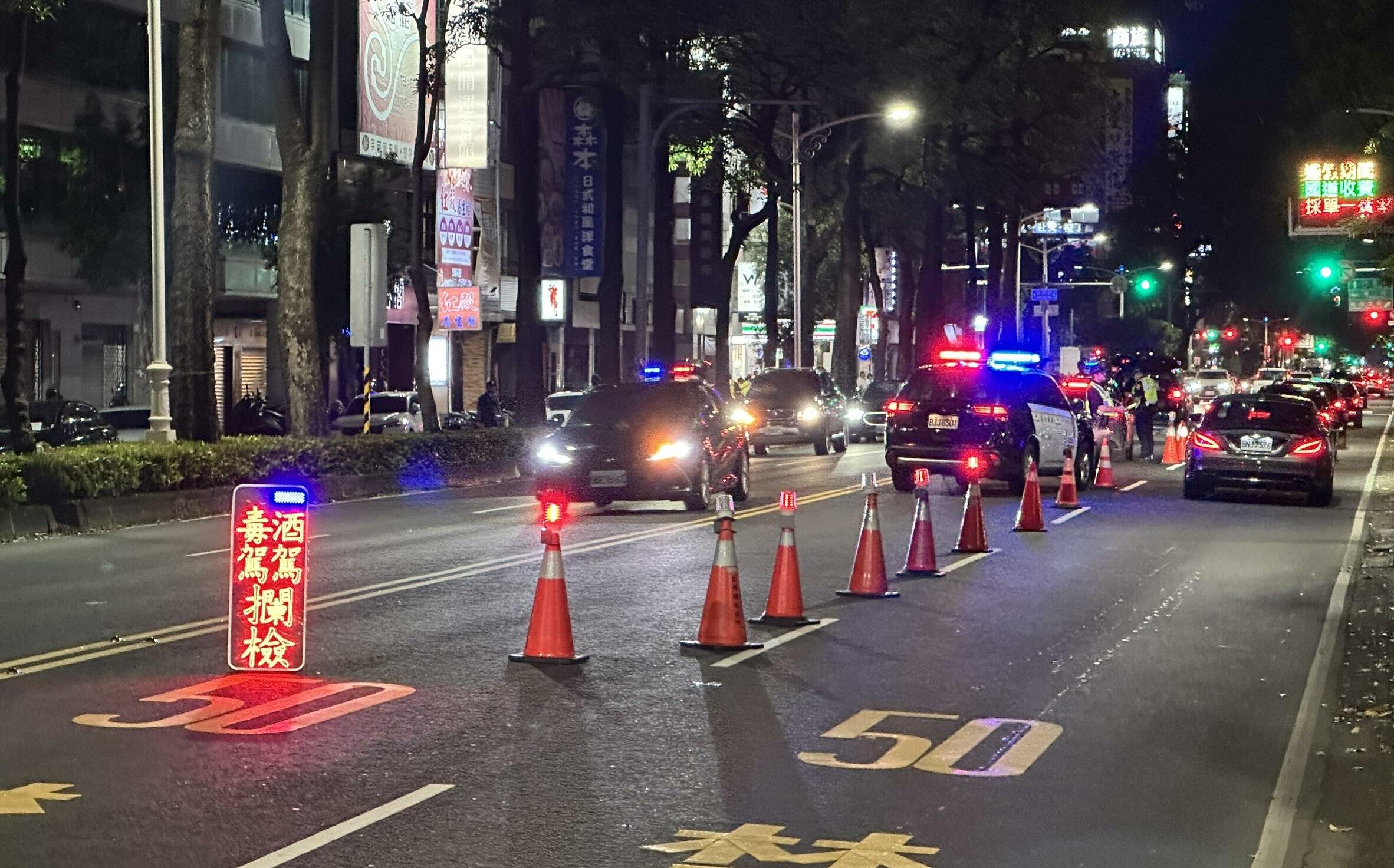 全國同步取締毒酒駕大執法 高市警展現維護交通安全決心