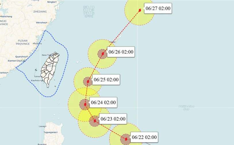 米克拉颱風越長越大!氣象粉專警告:全台風雨「這2天」最明顯