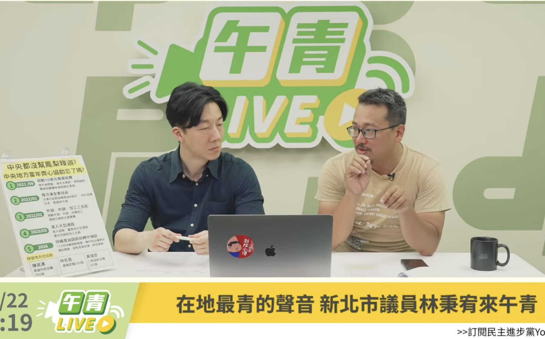 批饒慶鈴配合中共政治語言 林秉宥:鳳梨釋迦淪中國修理台灣的無限提款機