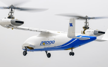 中國最大傾轉旋翼無人機R6000首飛 台海空防新威脅