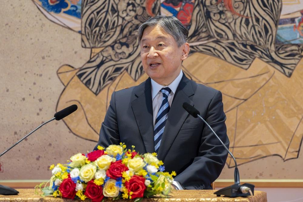  日本天皇德仁。 圖：翻攝自宮內廳官網 