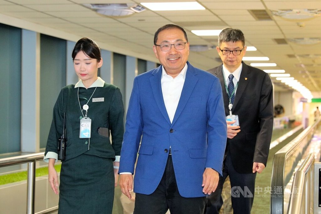 侯友宜返台談訪美成果 三鶯線通車細節討論後公布