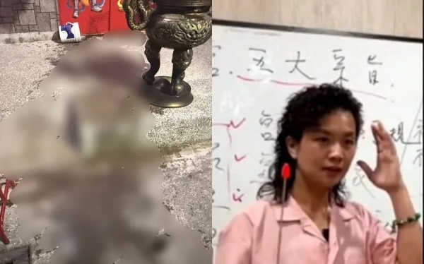 尬電師父直播中宮門遭潑穢物引熱議!玄濟宮貼公告 警已鎖定2嫌