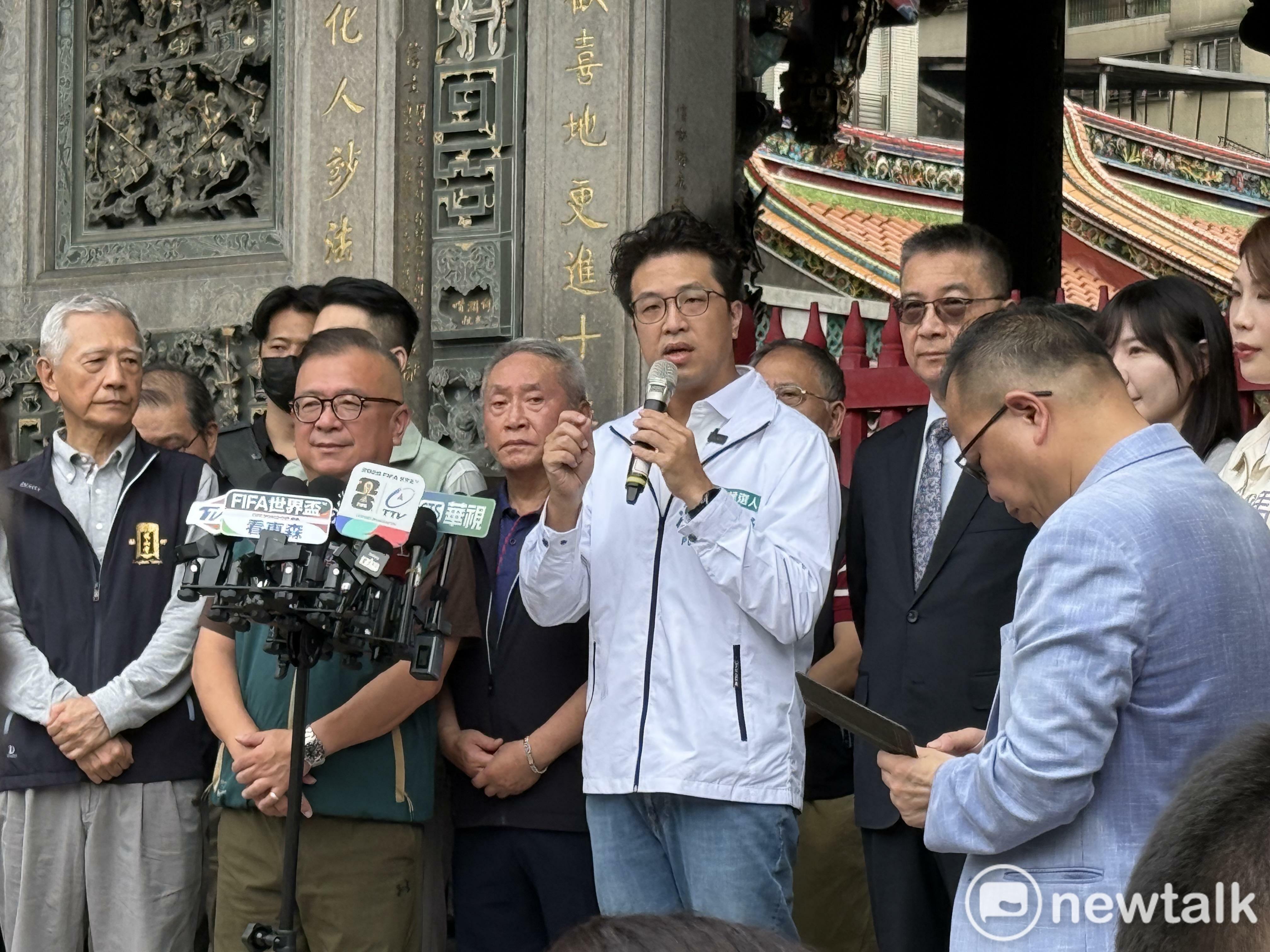 吳子嘉稱：沈伯洋確實擁有極強的存在感，但若仔細觀察其操作模式，便會發現其影響力大多僅侷限於「蹭新聞」的層次。 圖：周煊惠 / 攝 