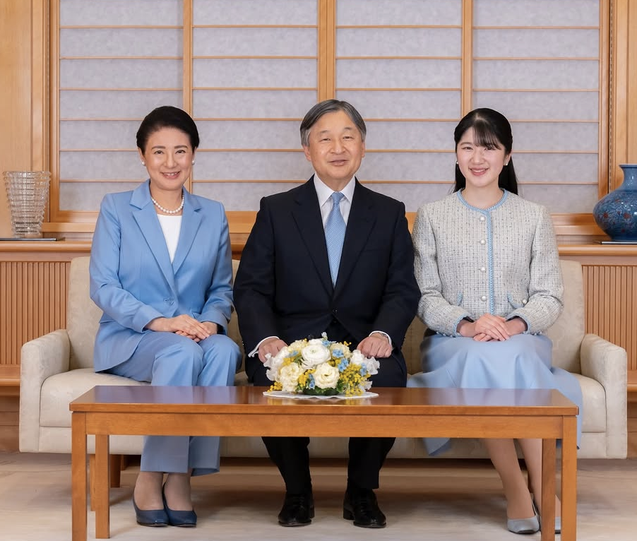 天皇德仁家族  圖：翻攝自宮內廳IG 