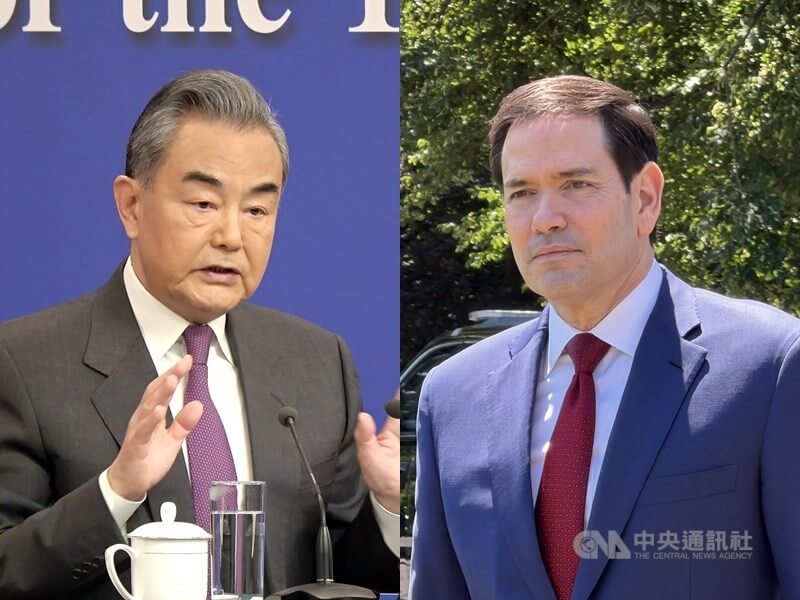 美國務院:盧比歐王毅通話 討論建立戰略穩定重要性