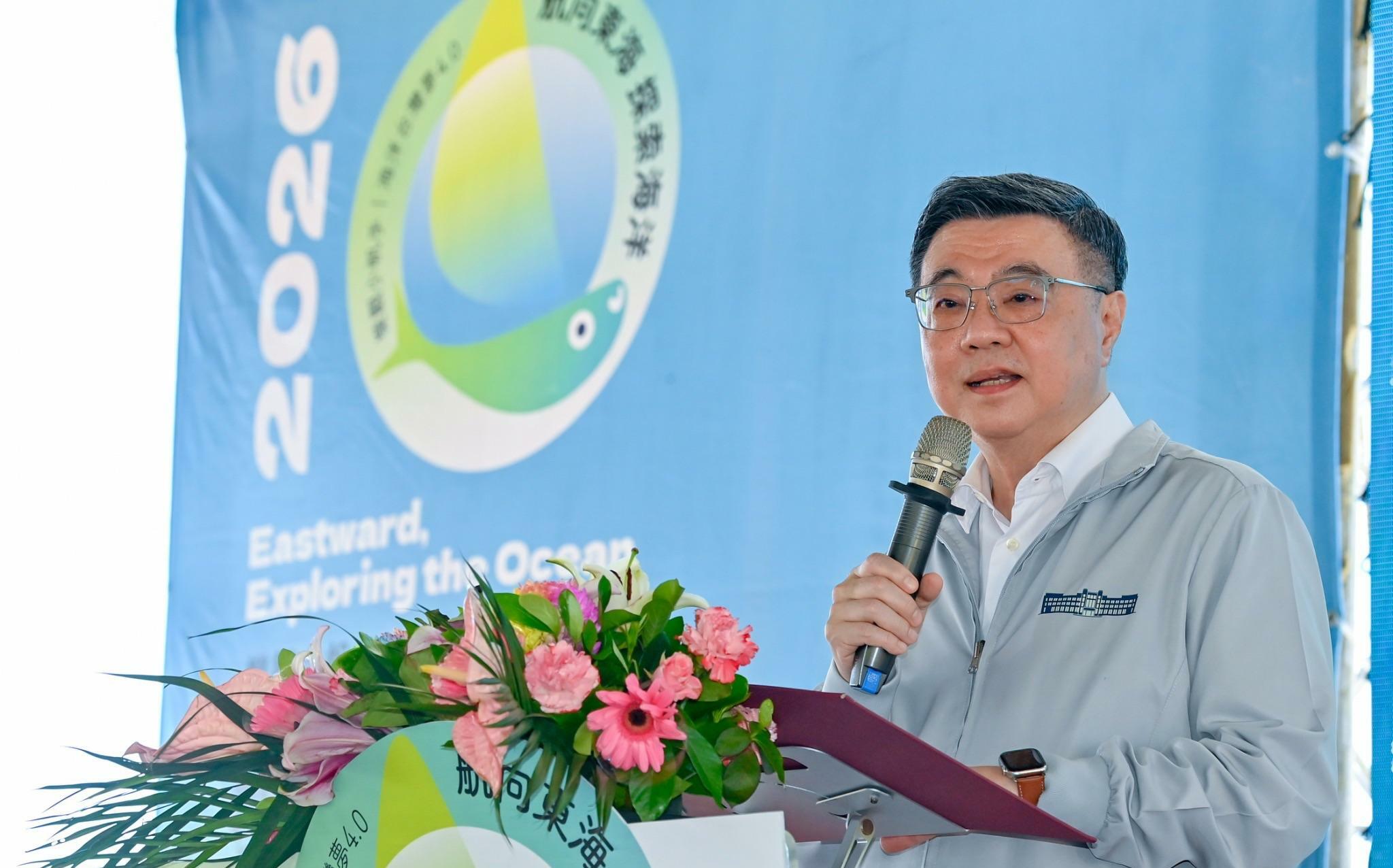 夢想不設限!行政院正副院長親送小帆手啟航 挑戰1,500公里航向沖繩
