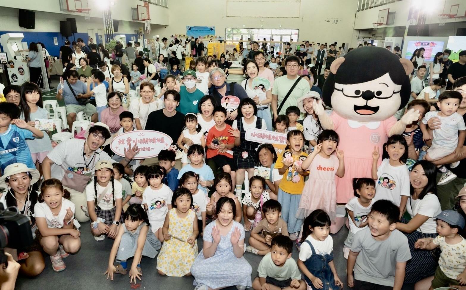 成功突破同溫層!蘇巧慧第二場「水獺媽媽樂園」 吸引千對親子湧入