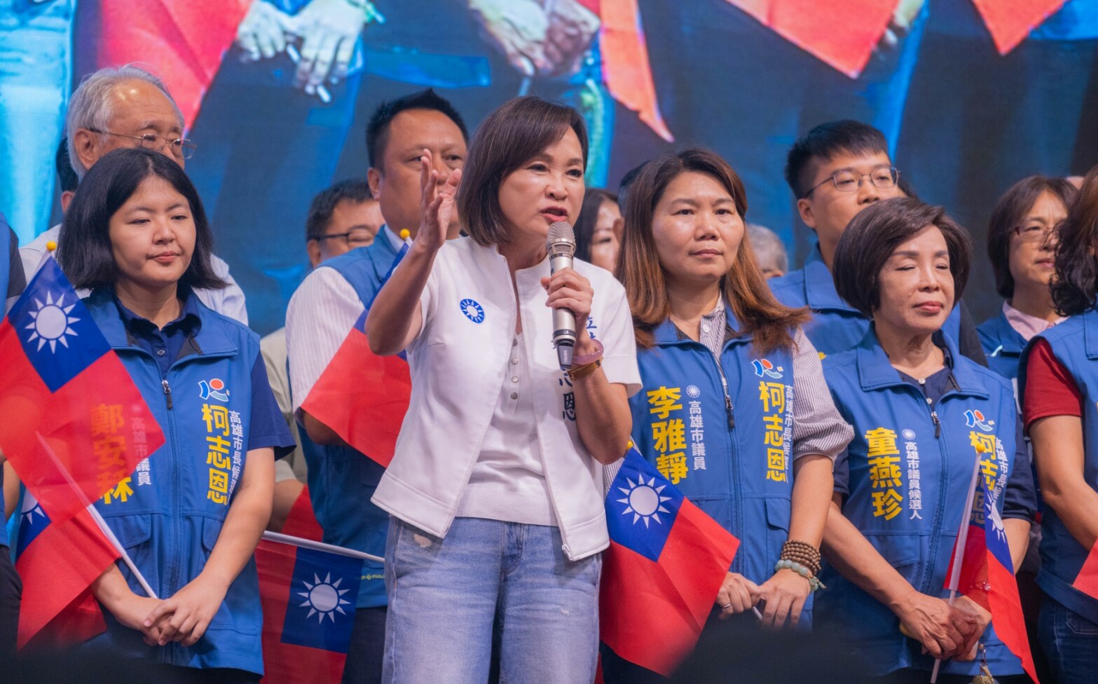 柯志恩鳳山後援會3千人擠爆 王金平讚:當選高雄市長前兆!