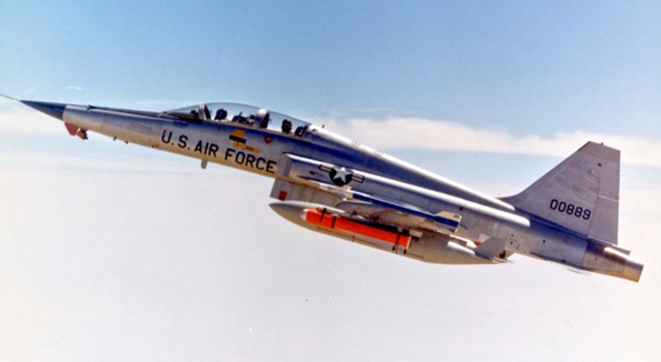 F-5 虎II戰機是70年代的老戰機。 圖 : 翻攝自Northrop官網 