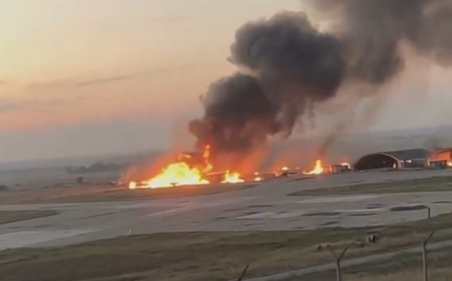 (影) 烏軍強襲克里米亞炸6機堡! 後勤挨轟 150俄軍前線瀕臨全滅又遭欠薪