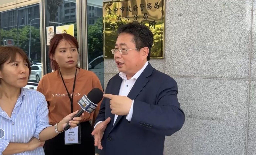 矢板明夫台中遭揮拳攻擊 警鎖定特定人士追緝