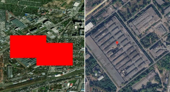 位於基輔西南郊的「維札爾」（Vizar）機械製造廠，被列為主要目標之一。 圖:翻攝自勝研集