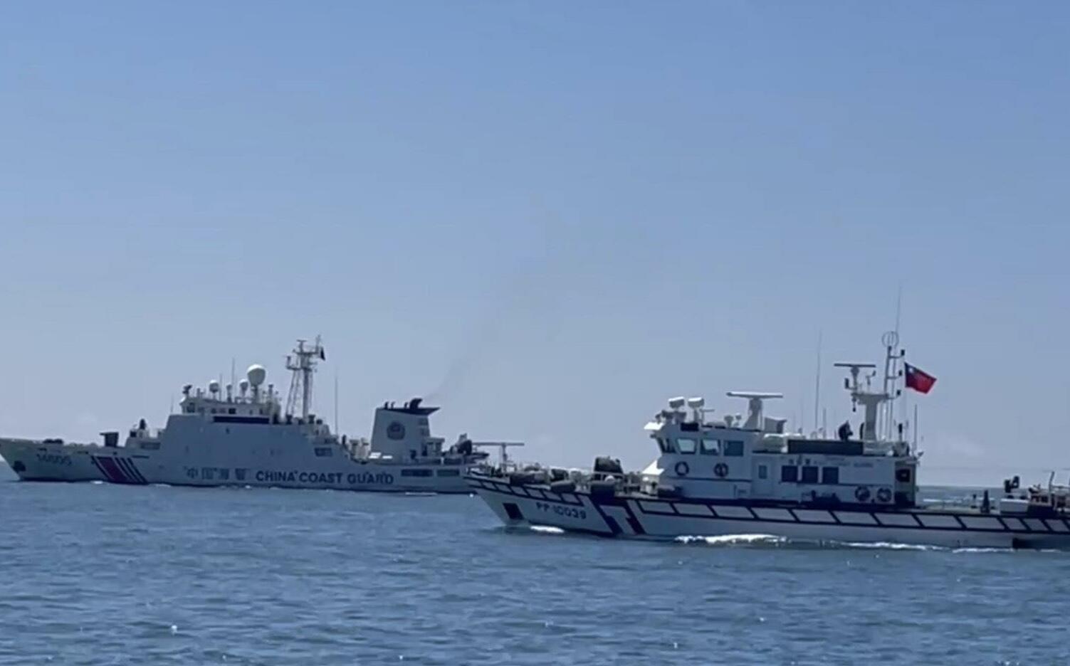 中國海警船颱風前夕侵擾金門 海巡全時嚴密監控強勢應對