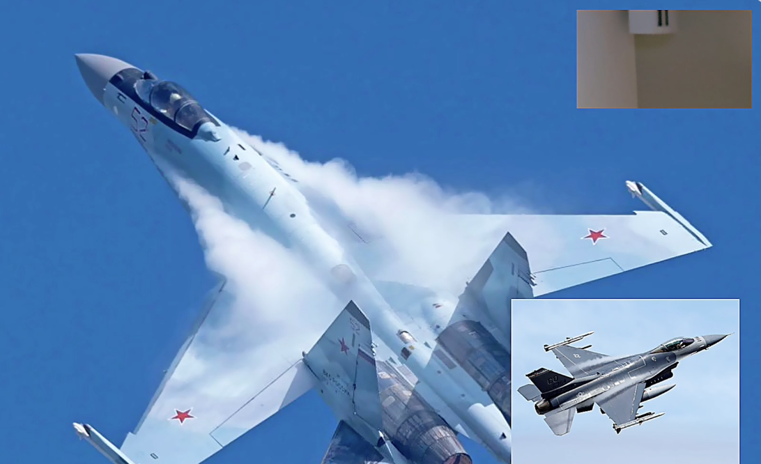 俄軍 Su-35 戰機。 圖：翻攝自 X Visioner 
