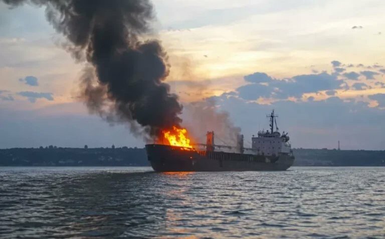 (影) 烏無人機狂轟俄「影子艦隊」! 亞速海數十油輪被炸 癱瘓克里米亞補給