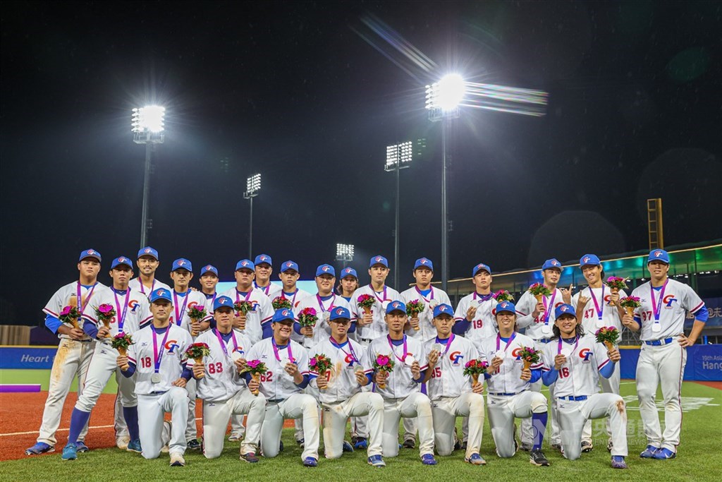 亞運棒球賽程公布 台灣預賽首戰9/21強碰韓國